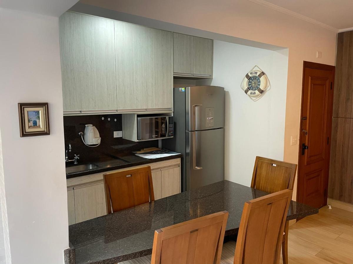 Flat Capitania Varam Praia De Pitangueiras Ap 53 Guarujá Eksteriør bilde